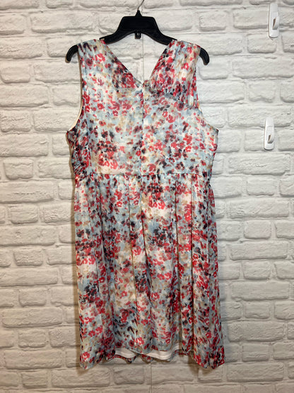 Size 14 DKNY Multicolor Lined Dress