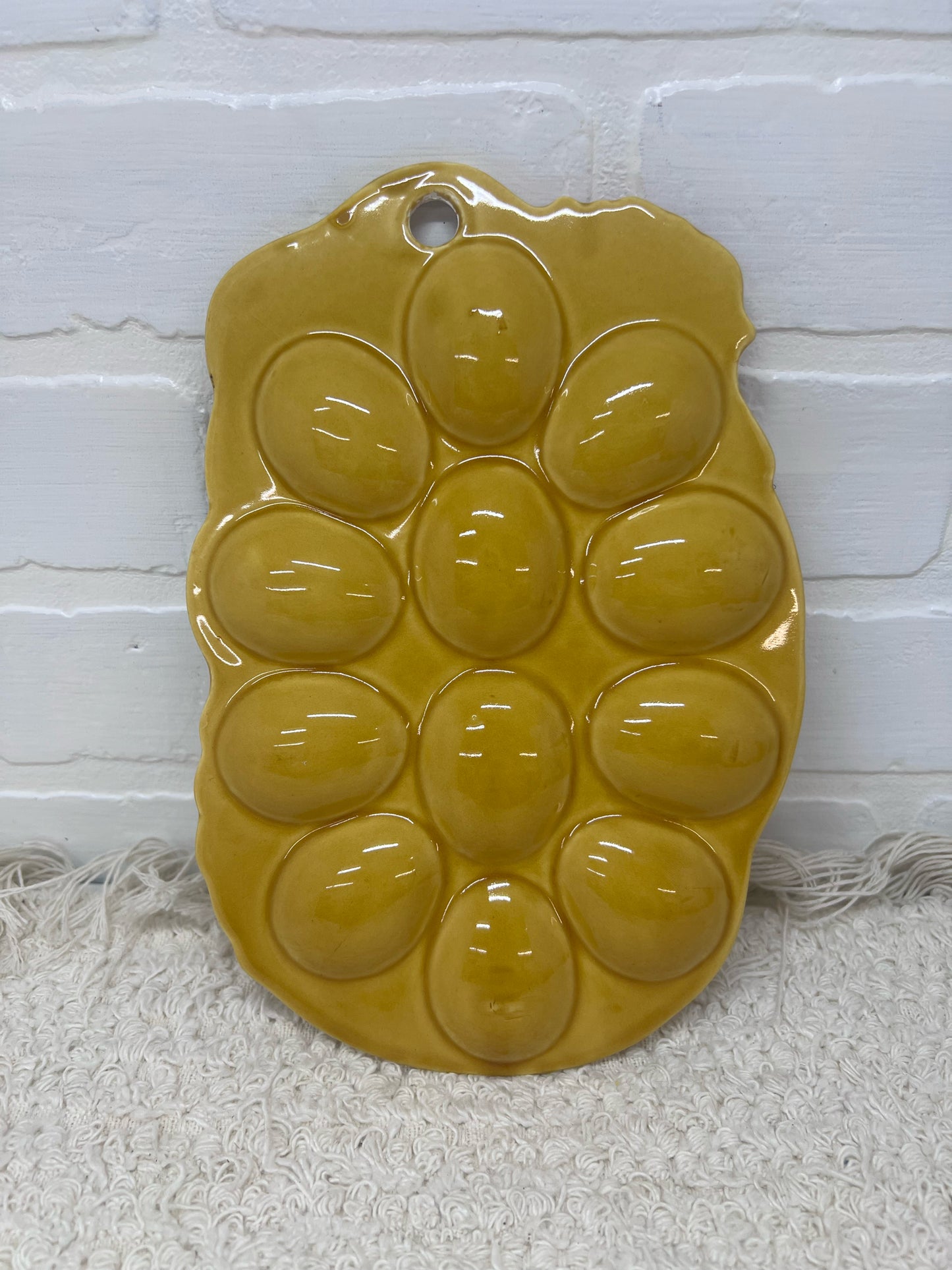 Vintage Chicken Deviled Egg Tray Tray