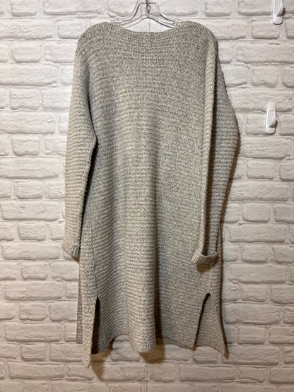 Size L Peyton Jensen Gray Long Cardigan
