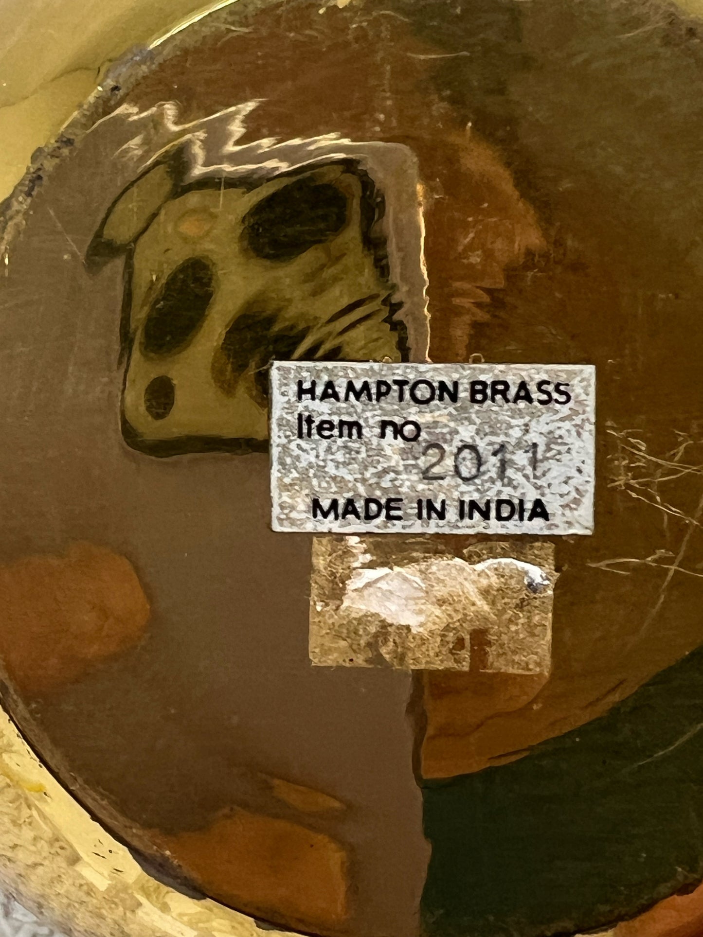Vintage Brass Basket Bowl w/ Heart Cutouts