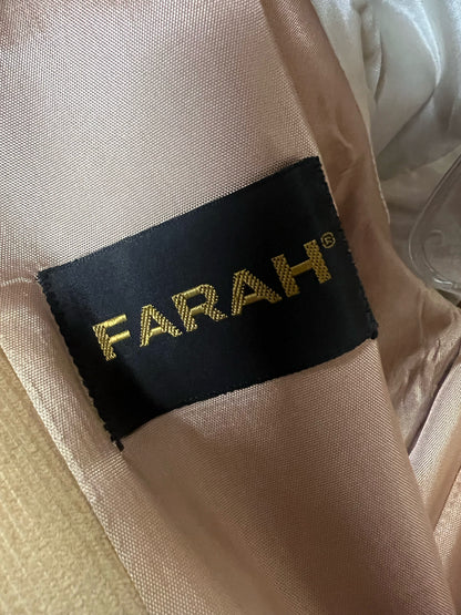 Farah Brand Men's Corduroy Blazer w/ Suede Elbow Patches Circa 1980s