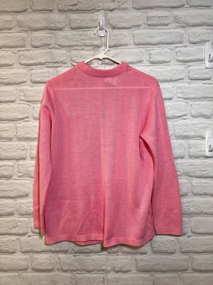 Vintage Pink Knit Cardigan