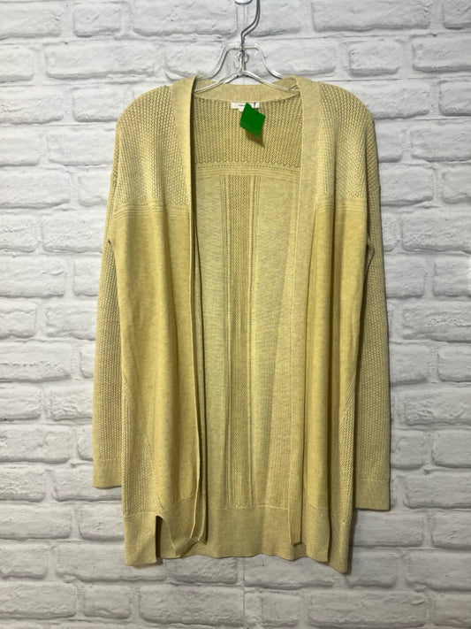 Size XS Maurice's yellow open front caridgan