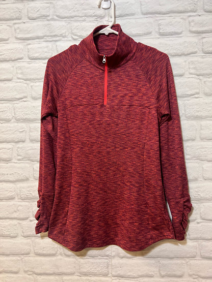 Size M Columbia Pink 1/4 Zip Pullover