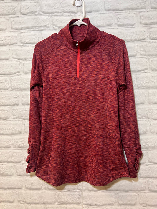 Size M Columbia Pink 1/4 Zip Pullover