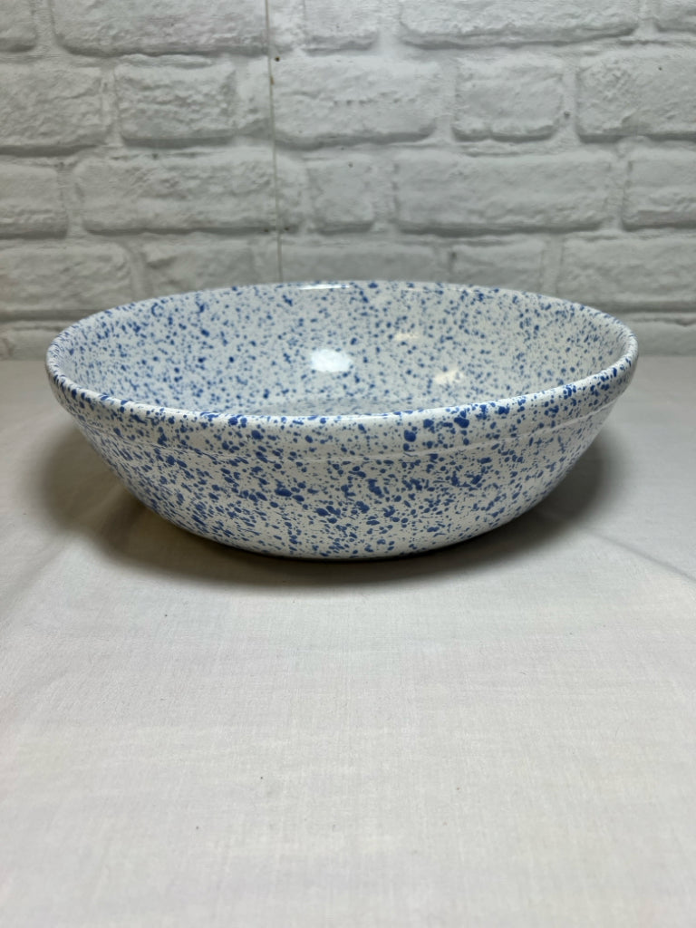 Monmouth Western Stoneware shallow spatterware