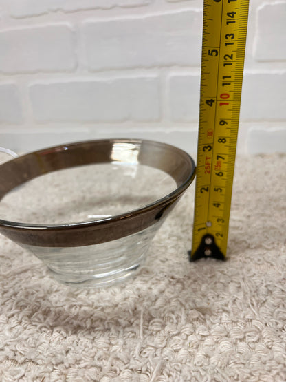 MCM Lustreware Chip & Dip Bowl Set