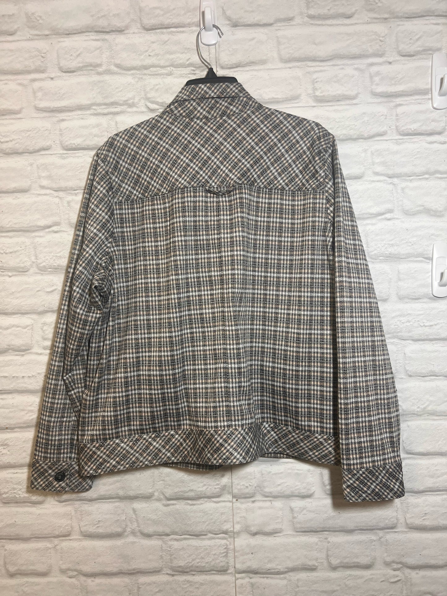 Size XL Liverpool Gray Knit Jacket