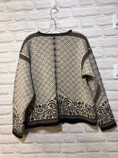 Size L Dale of Norway Norwegian Cardigan Sweater