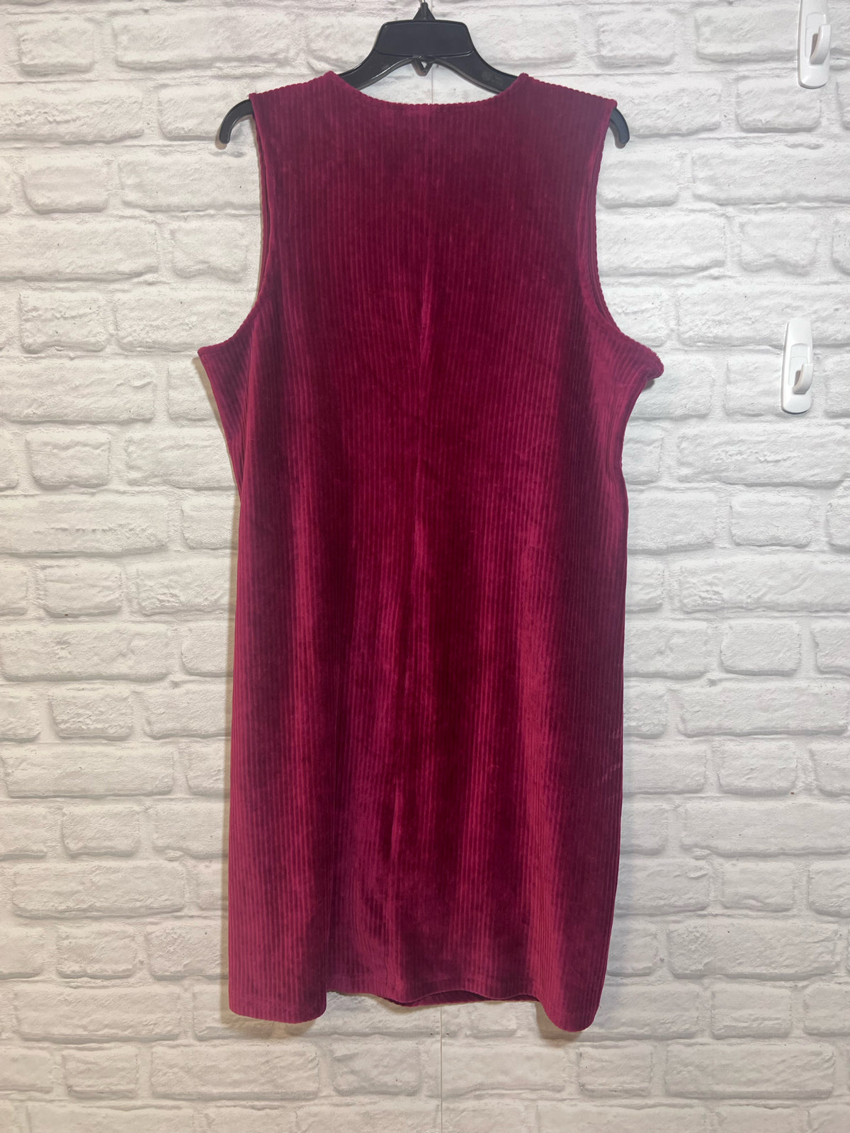 Size L D&Co Red Corduroy Dress