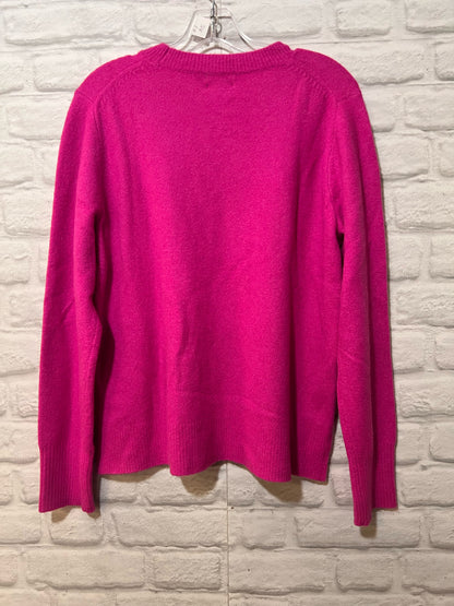 Size L J. Crew NWT Bright Pink Sweater