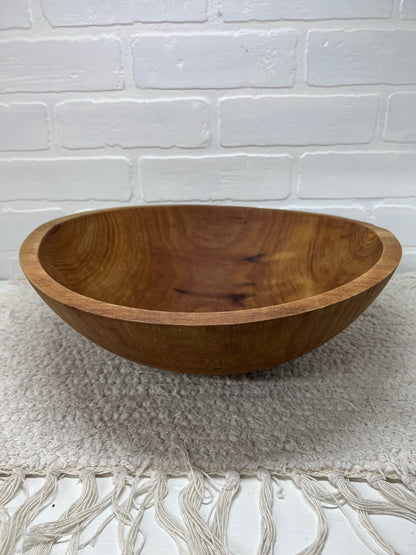 Large Hard Wood Clarendon Vermont Bowl