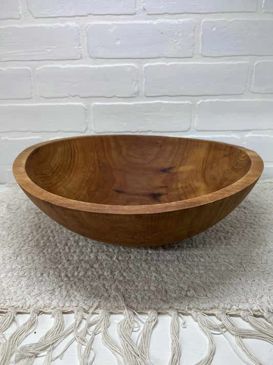 Large Hard Wood Clarendon Vermont Bowl