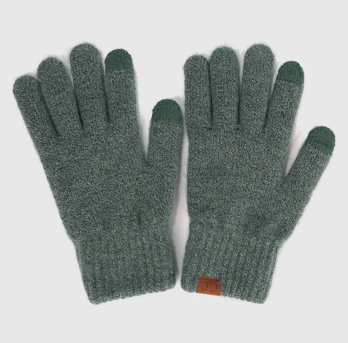 CC Recycled Yarn Touchscreen Gloves – Heather Colors Unisex