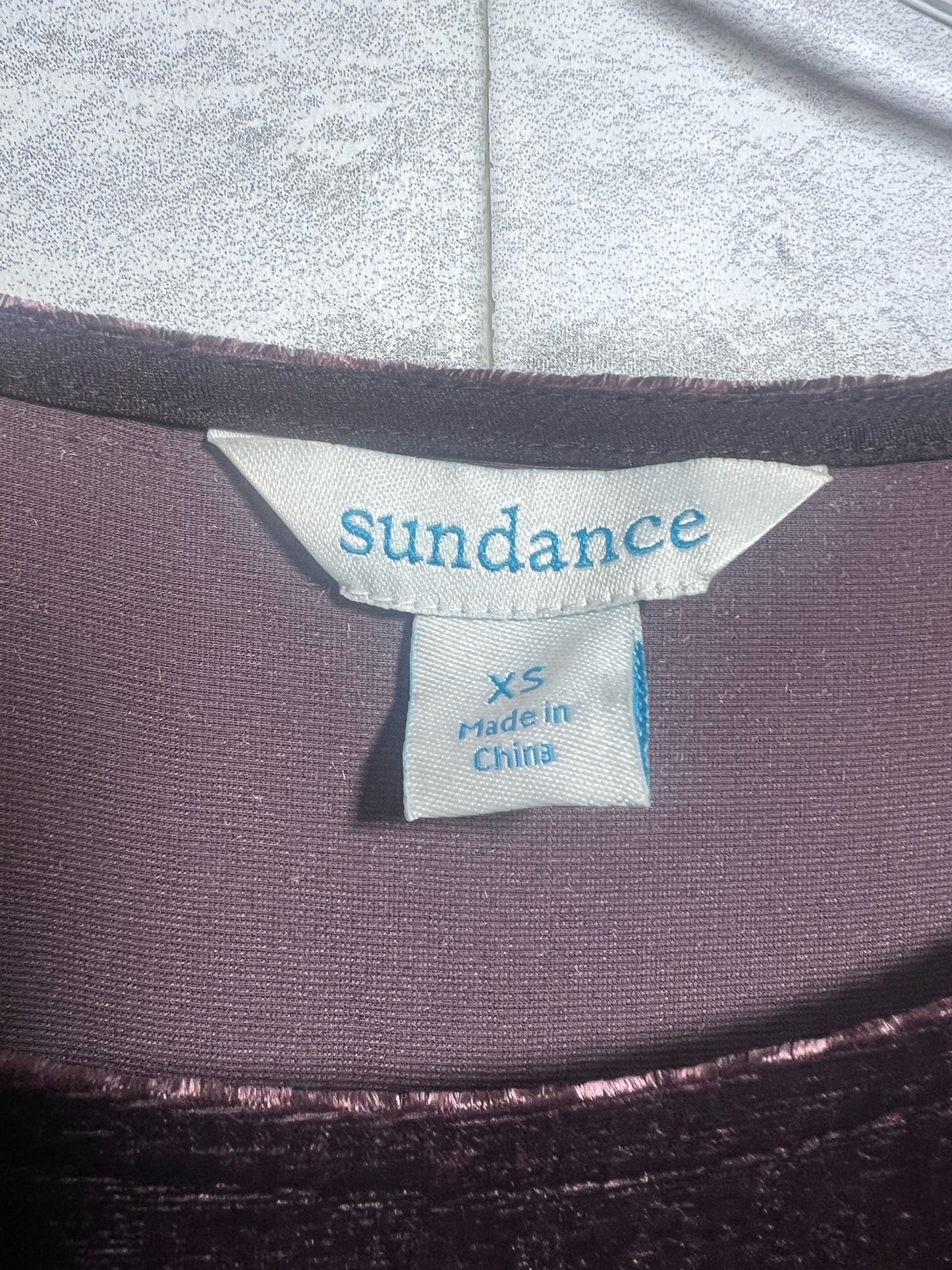 Size XS Sundance Velvet Shirt