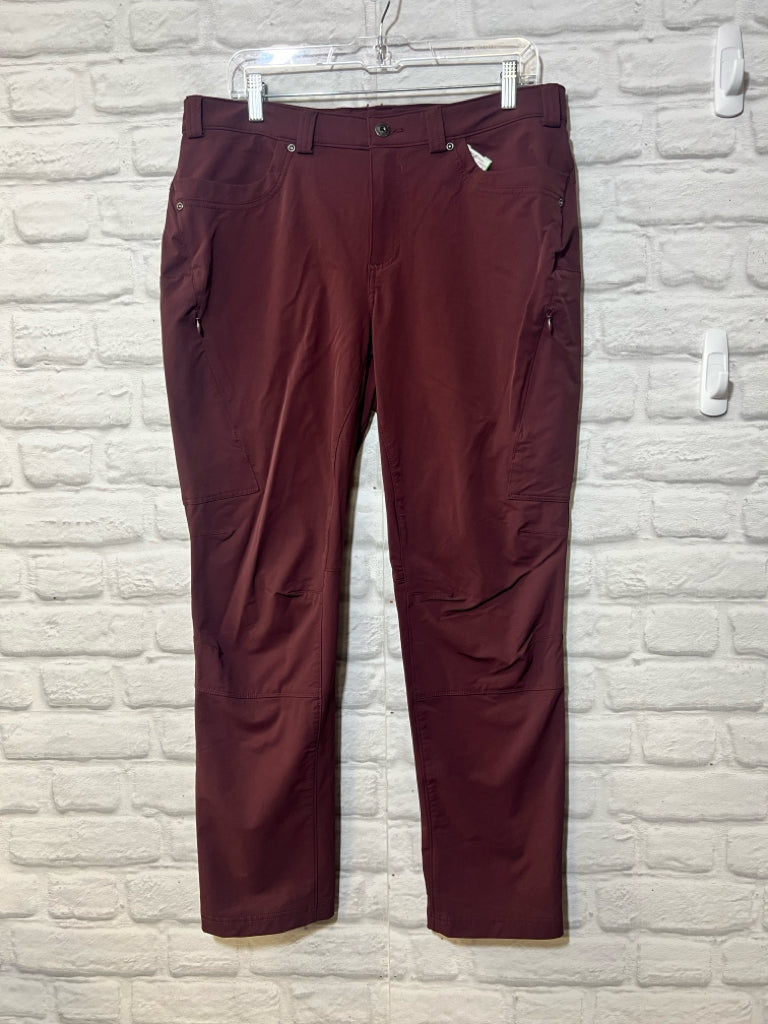 Duluth Trading Co. Size 14 maroon nylon pants