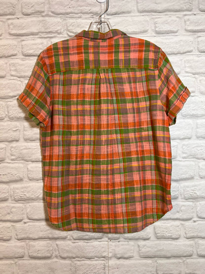 Size L Toad & Co NWT Button Down Plaid Camp Shirt