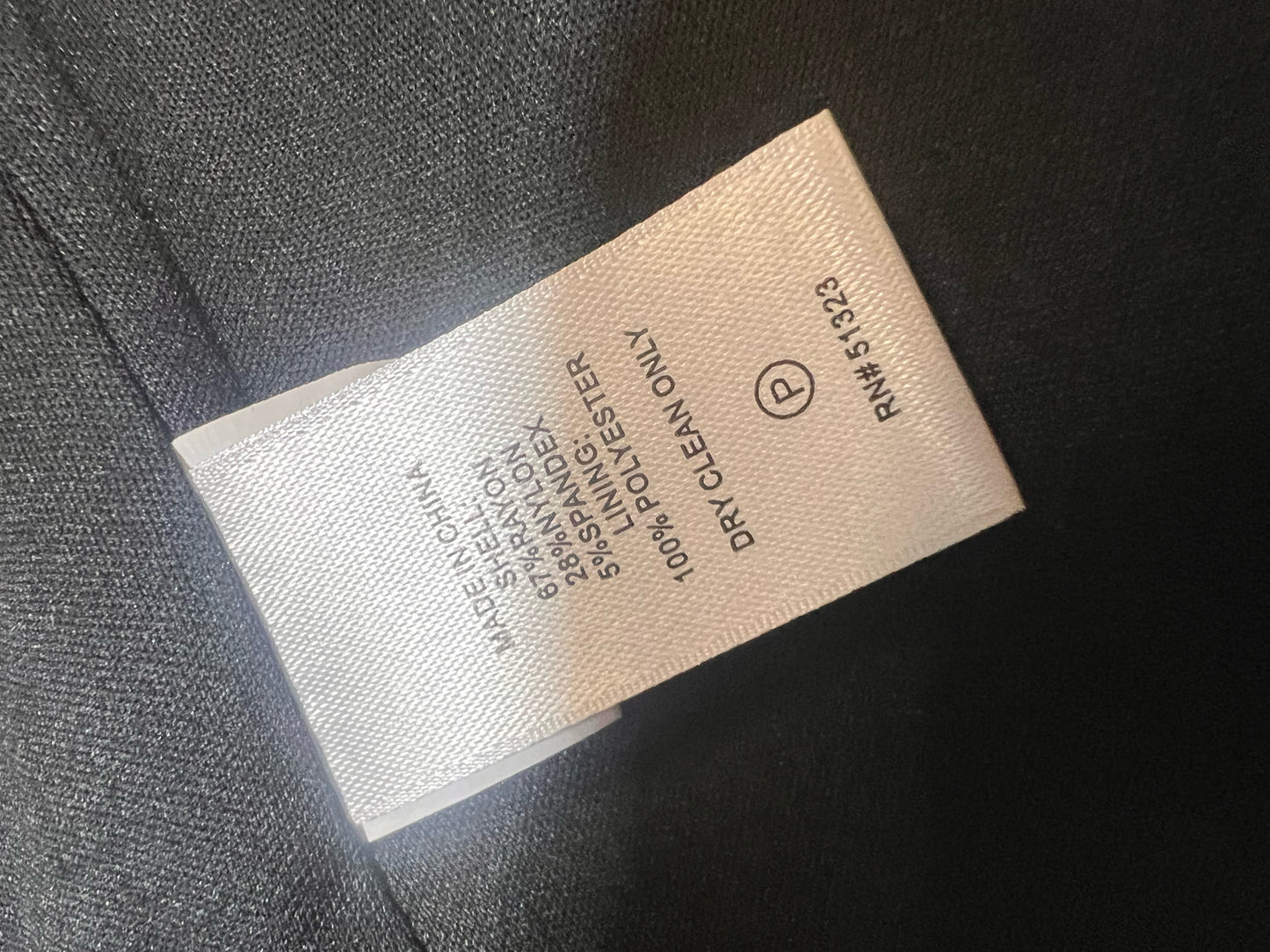 Size M CeCe Fitted Open Front Black Blazer