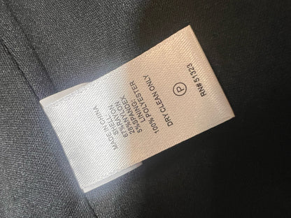 Size M CeCe Fitted Open Front Black Blazer