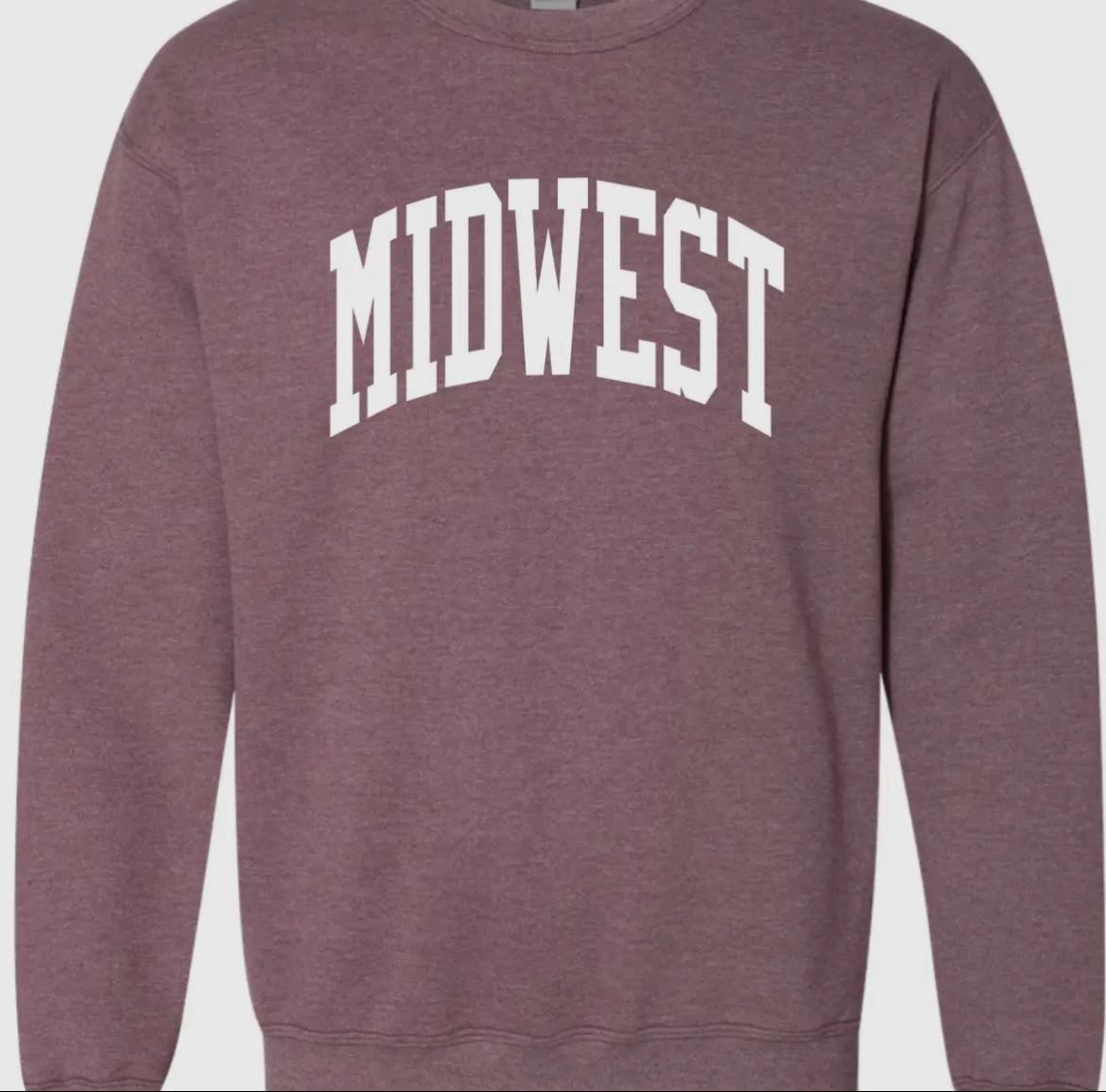 Midwest Varsity Lettering Crewneck Sweatshirt