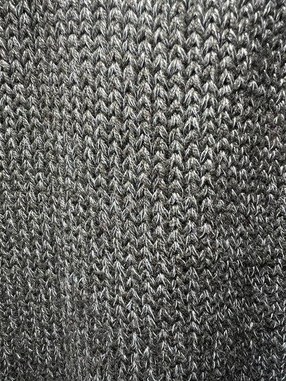 Size M CAbi Poncho Style Silvery Gray Sweater
