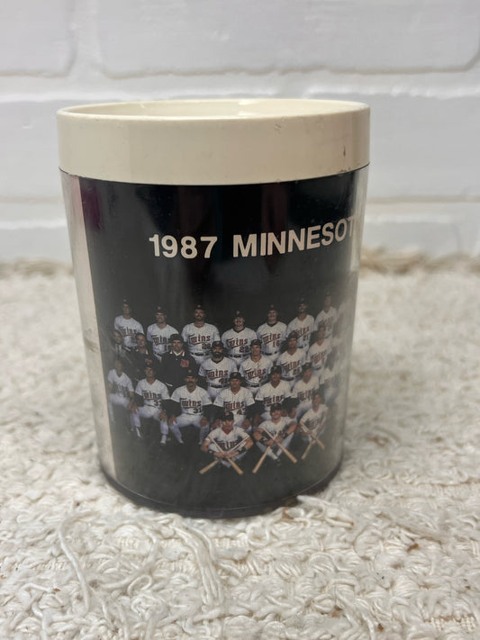 1987 MN Twins Thermo-Serv Plastic Mug