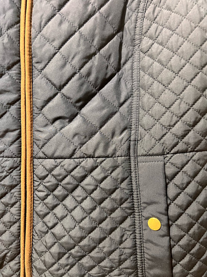 Size L Petite Talbots NWT Navy Blue Fleece Lined Quilted Vest