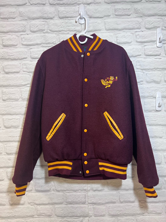 Holloway Size Medium MN Gophers Maroon Wool Jacket