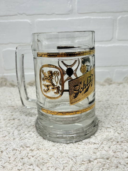 Vintage Schlitz Lowenbrau, Ballantine & Miller mug