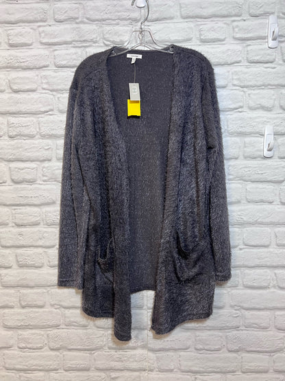 Size L Maurice's NWT Gray Fuzzy Cardigan