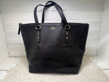 Kate Spade Penny Larchmont Avenue Black Pebbled Leather Shoulder Bag – Classic Designer Handbag