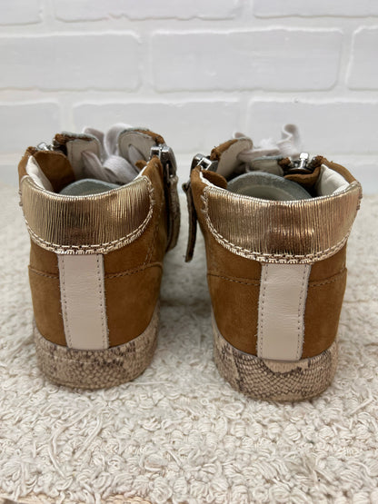 Shoe Size 6.5 Dolce Hightop Snakeskin Detail Sneakers