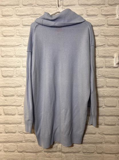 Size L Athleta Tunic Length Wool & Cashmere Blend Sweater