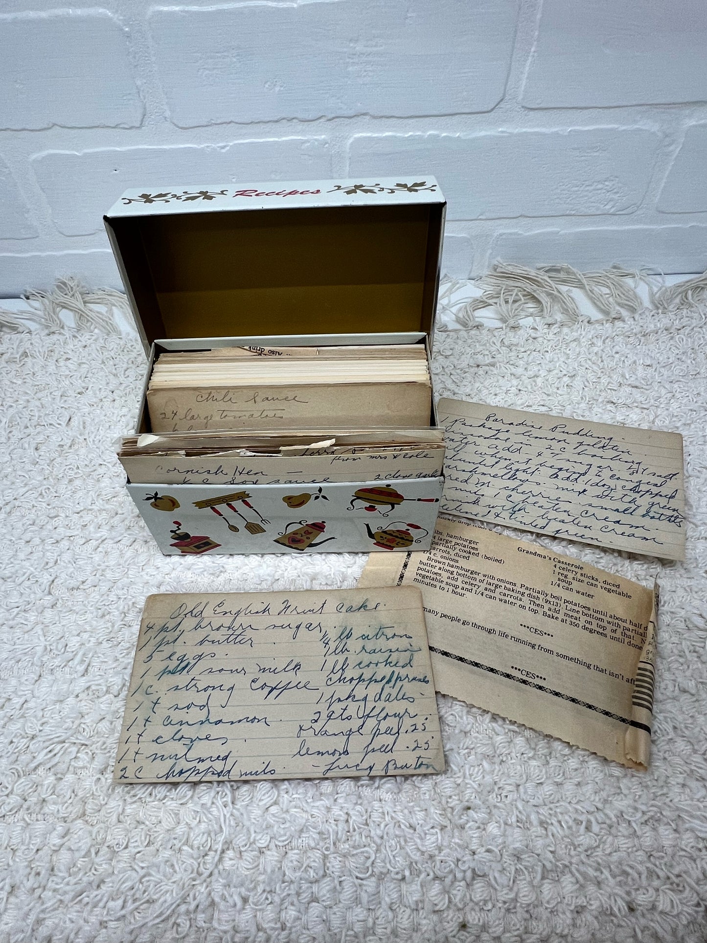 Ohio Art Recipe Box - MCM