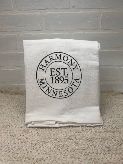 Harmony, MN Flour Sack Towel