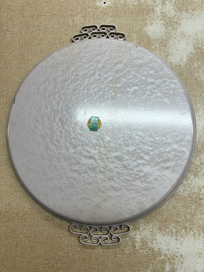 Kyes moire glazed MCM serving pllatter