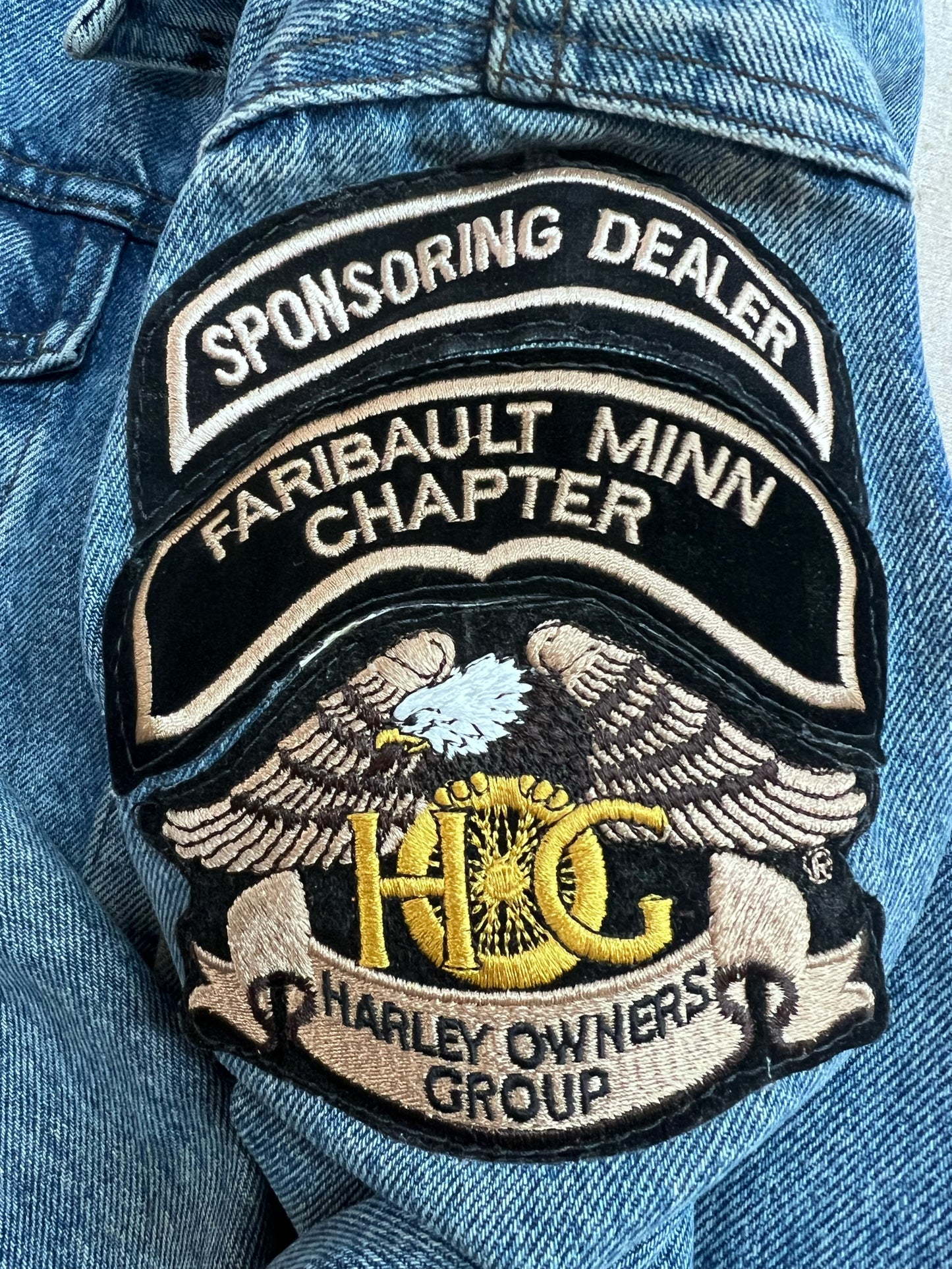Size L Harley-Davidson Early 2000's Denim Jacket