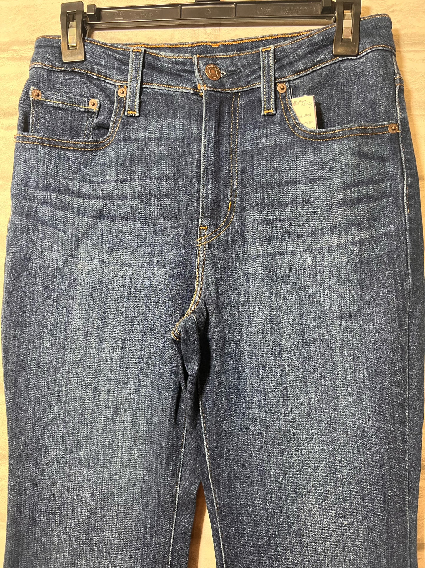 Levi's Size 29 Waist 726 Flare Leg Jeans dark wash