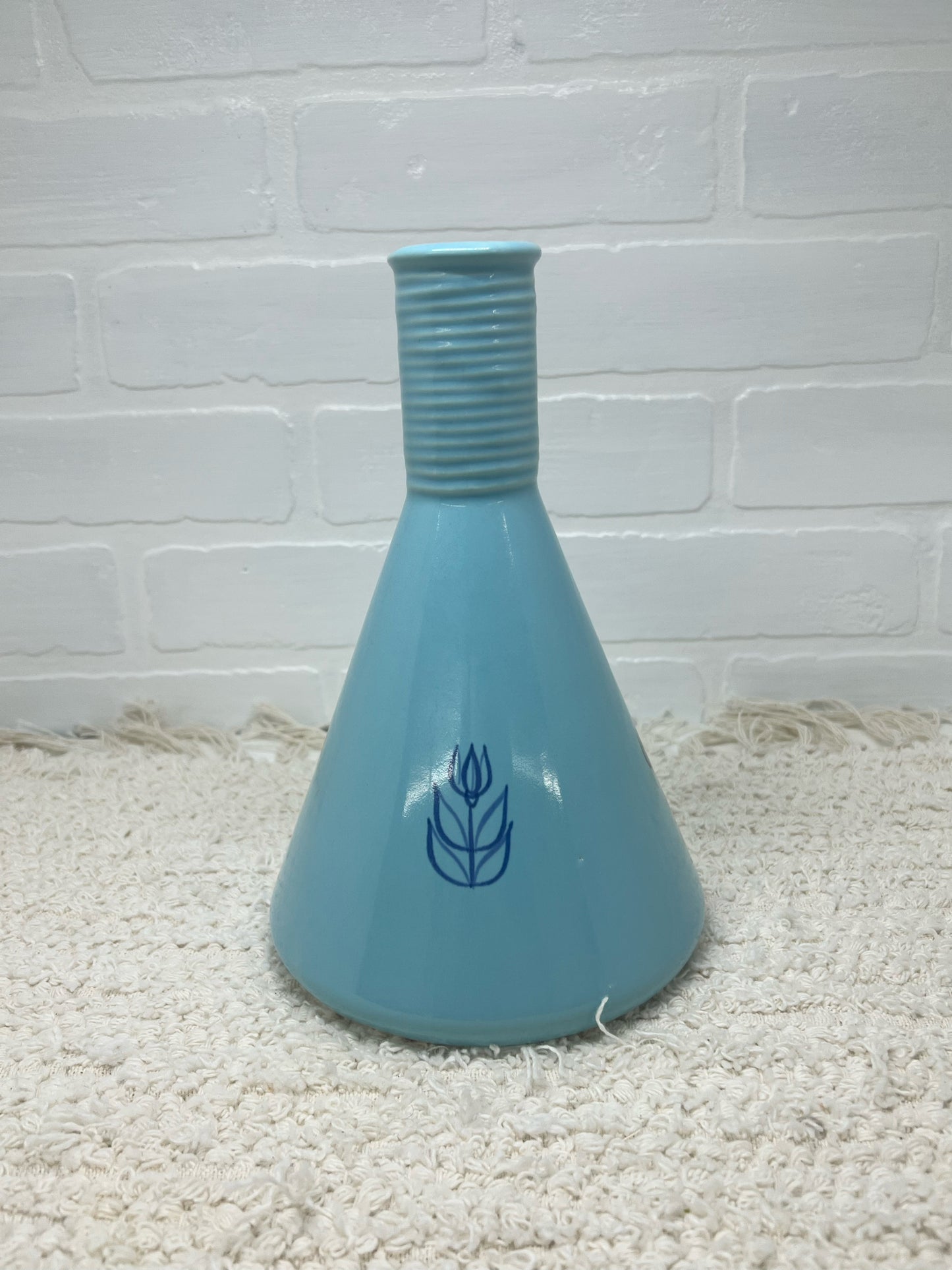 Cronin MCM Tulip motif beaker style vase