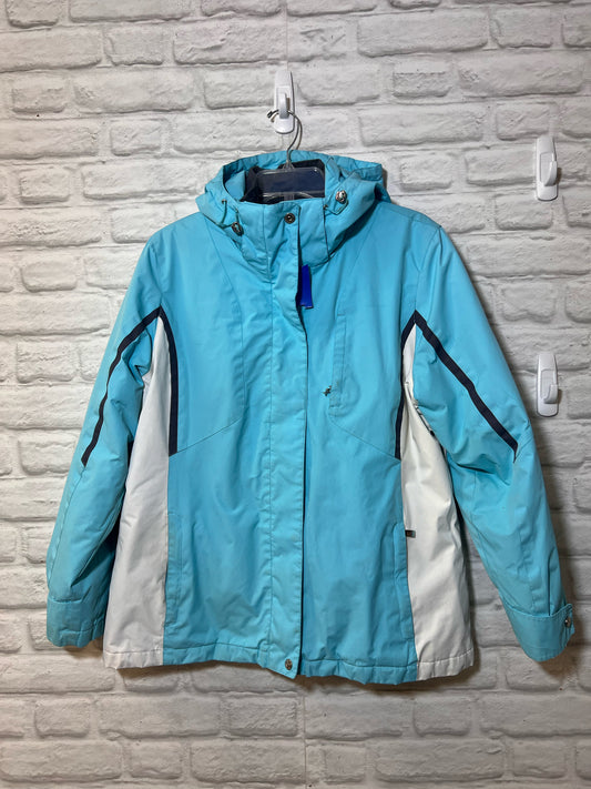 Size L Zero Xposur Light Blue Ski Jacket