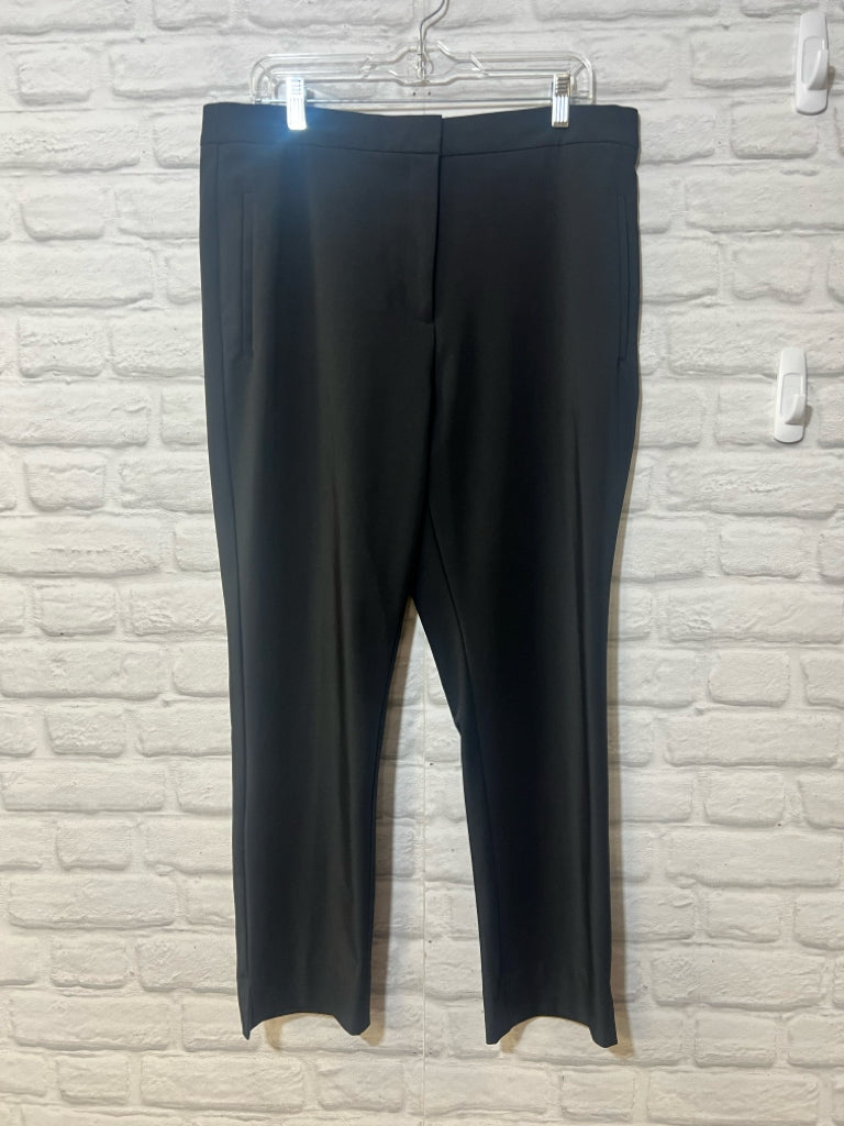 Worthington Size 14 black slim ankle pants