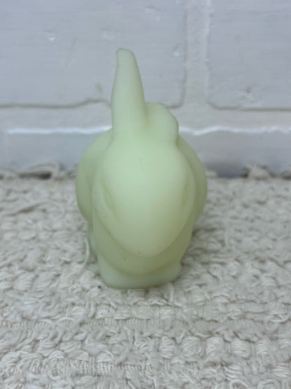 Fenton Custard Glass Bunny Figurine