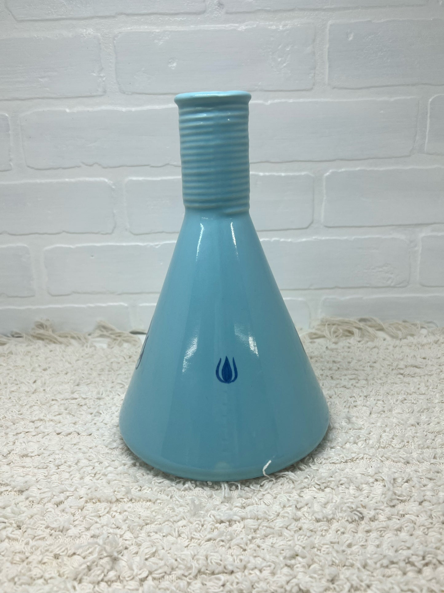 Cronin MCM Tulip motif beaker style vase