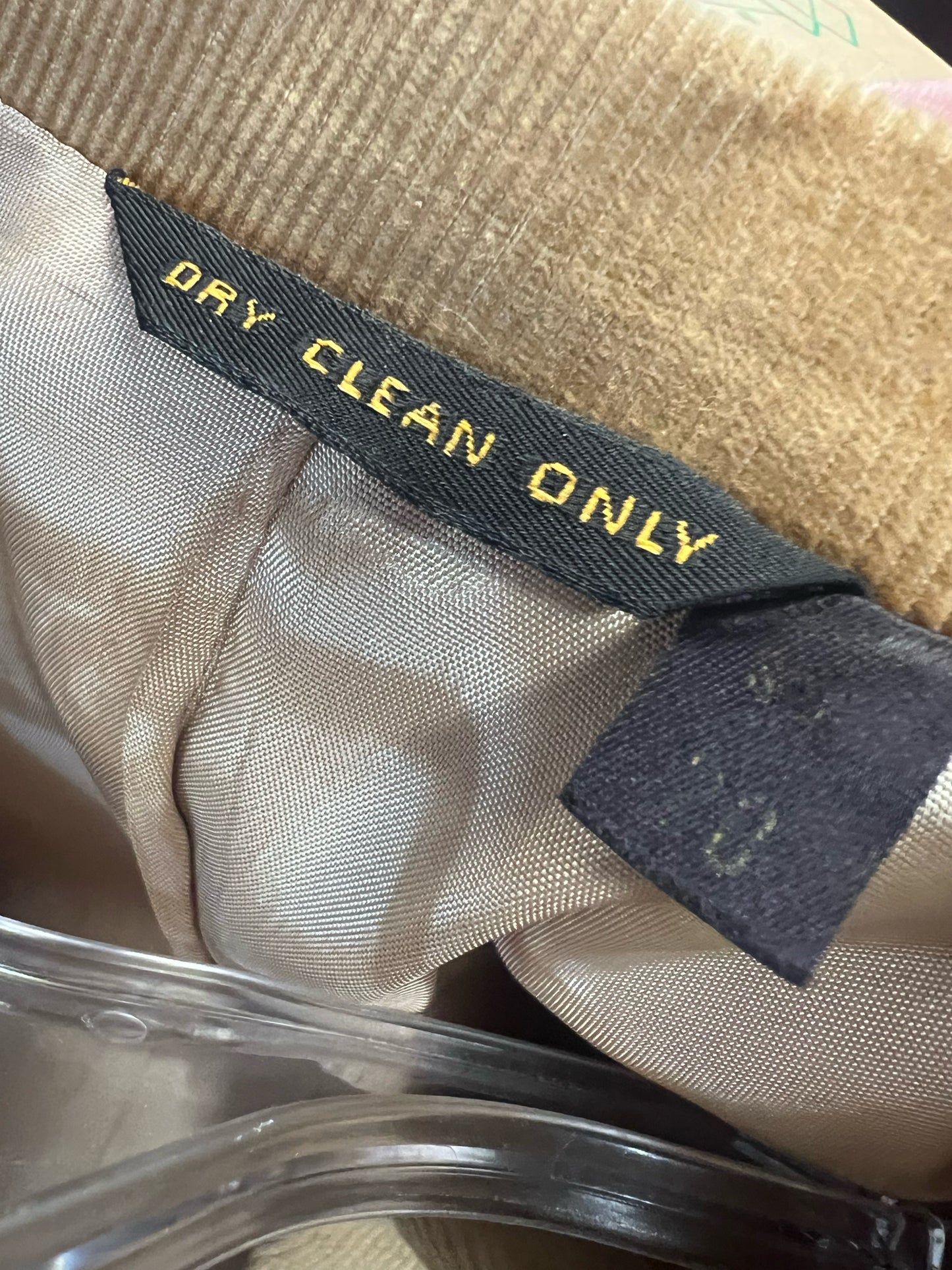 Farah Brand Men's Corduroy Blazer w/ Suede Elbow Patches Circa 1980s