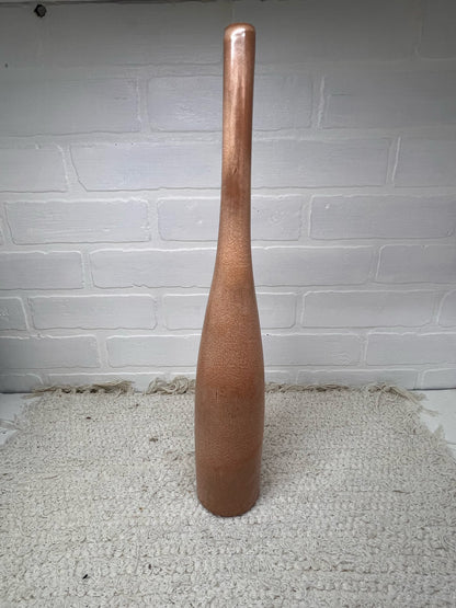 Frankoma MCM Wine Bottle Vase 17" Tall