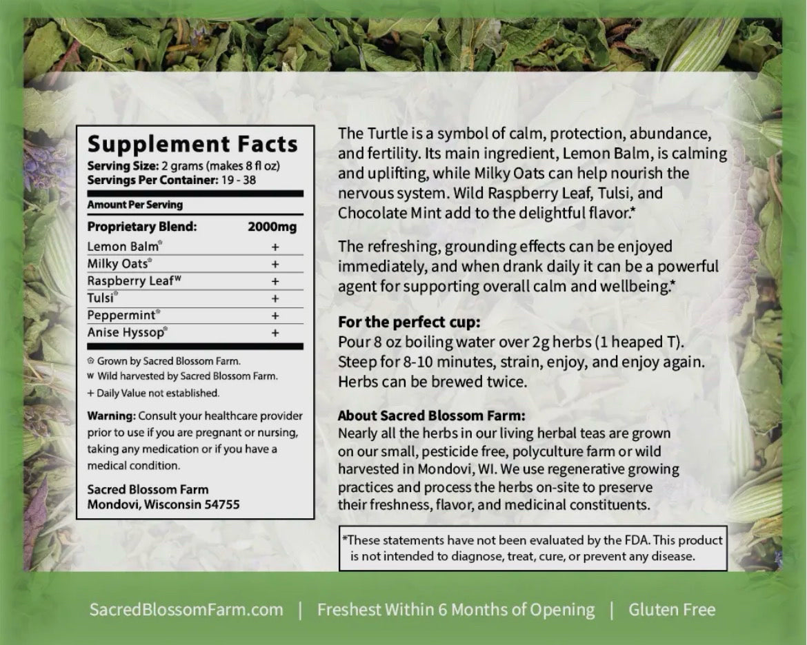 Sacred Blossom Farm Loose Leaf Herbal Tea - Assorted Varieties