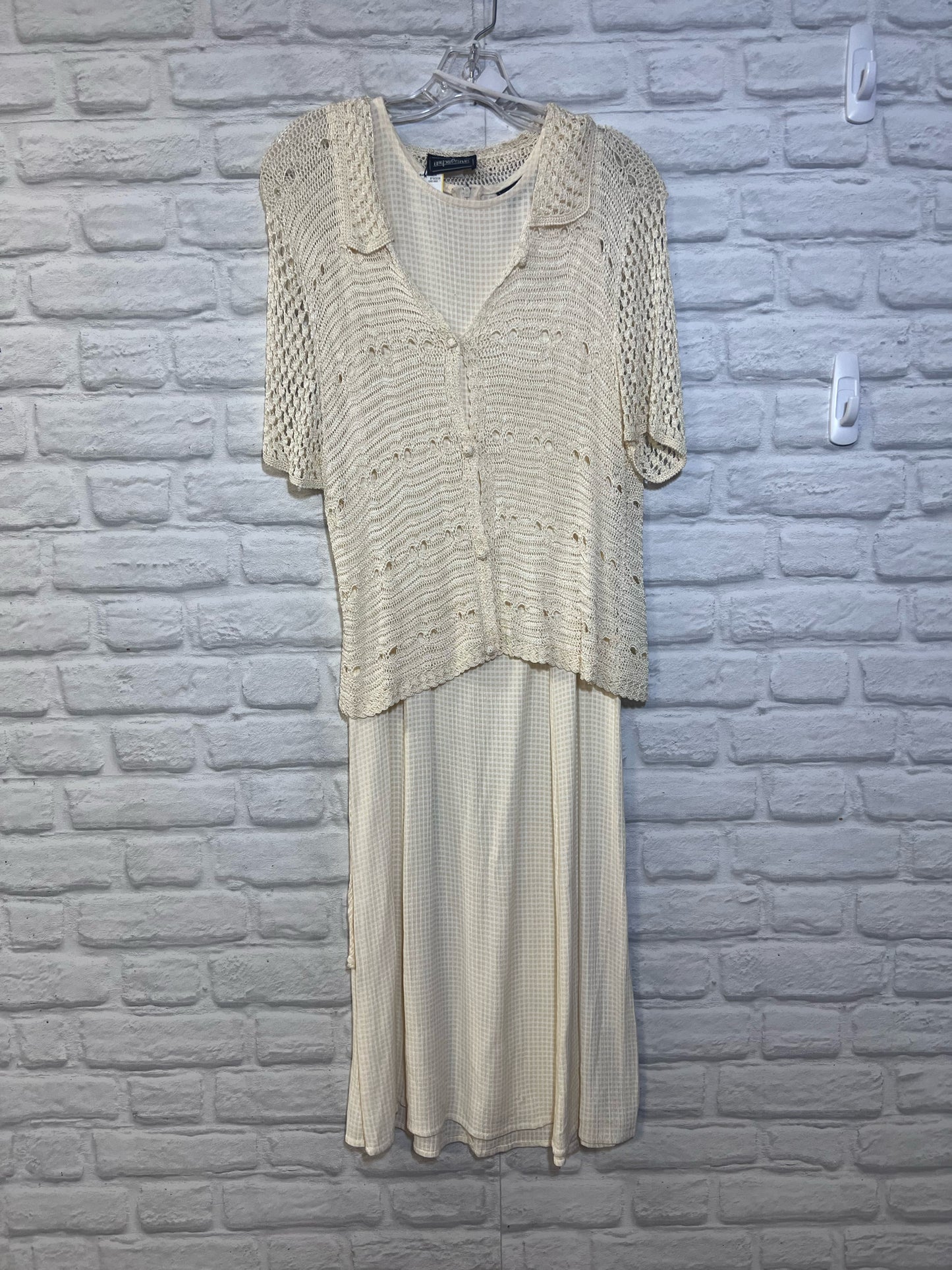 Impulse Brand Vintage 90's Two-Piece Dress & Cardigan Combo