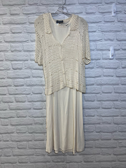 Impulse Brand Vintage 90's Two-Piece Dress & Cardigan Combo