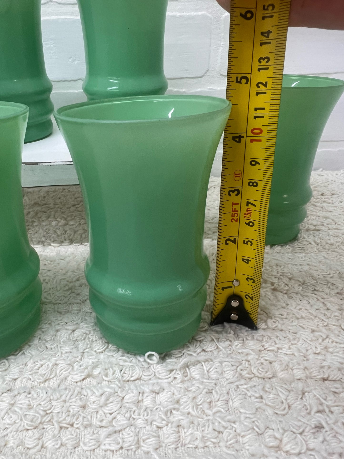 Anchor Hocking Jadeite Green Tumbler Set