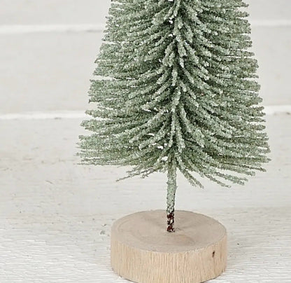 NEW Sage Green  Bottlebrush Tree 8 Inches